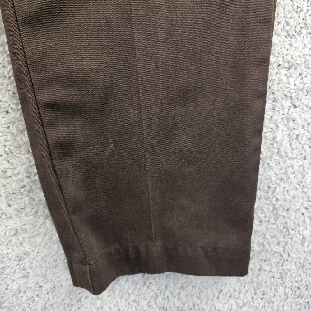 Vintage 90s Dickies Pants Mens 40x30 (39x27) Brown Skater Work 90s Made USA - Picture 7 of 13